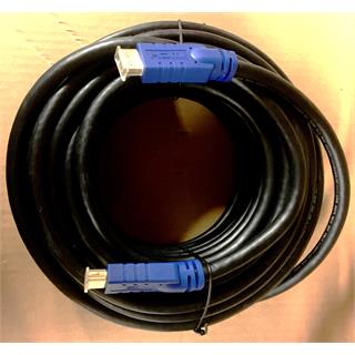 Kramer HDMI Std-Speed HEC - 15,2 m HDMI Kabel m/Ethernet 24AWG Sort 1080p